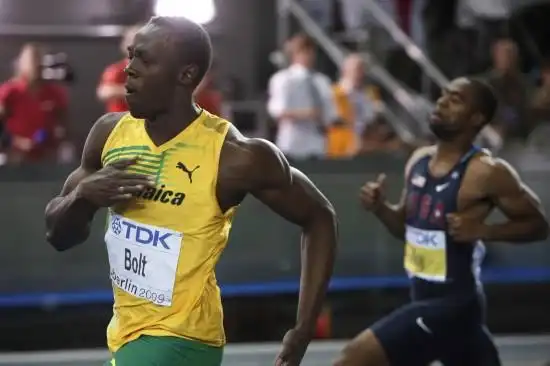世锦赛-博尔特9秒58破世界纪录 夺男子百米冠军