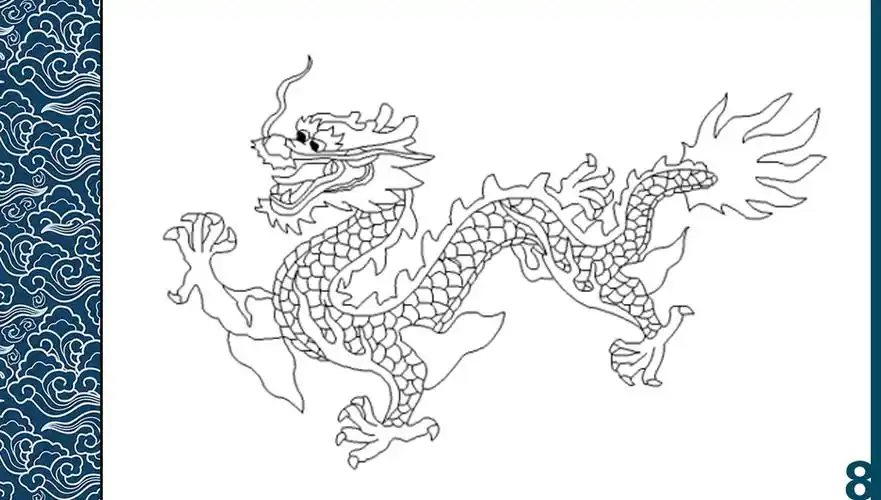 美术绘画课《中国龙 》教学工作简报