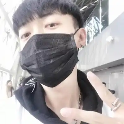 戴口罩控男生头像男生帅气冷酷真人戴口罩头像