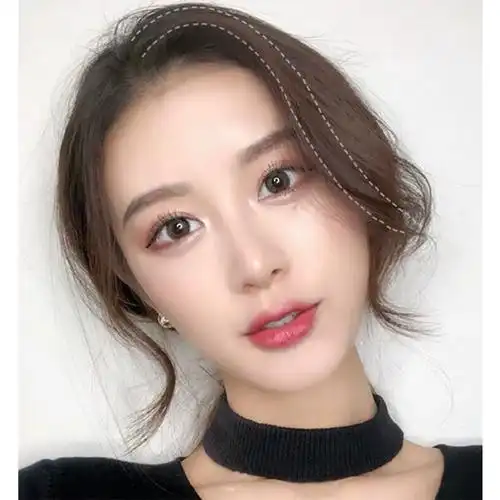 八字刘海片假发女两侧斜偏分自然无痕流海片气质改变发型修颜优惠券