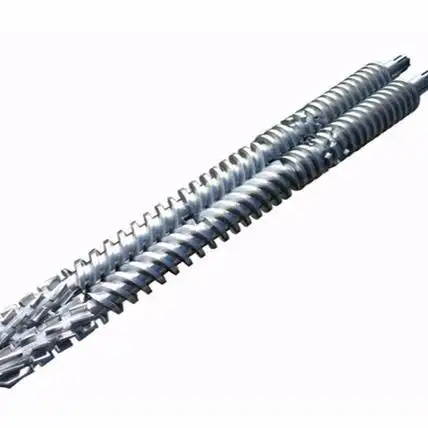 pvc挤出机螺杆机筒,力劲注塑机80螺杆注塑机料筒机械配件