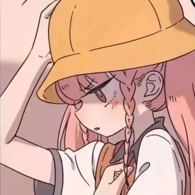 粉色系软萌妹子二次元动漫头像大全