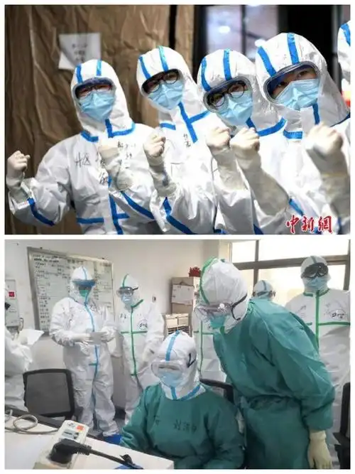 冠状病毒真厉害,很多人都生病了,幸好有那些医生护士无微不至的治疗