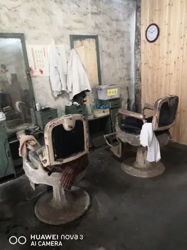 老理发店,儿时记忆.