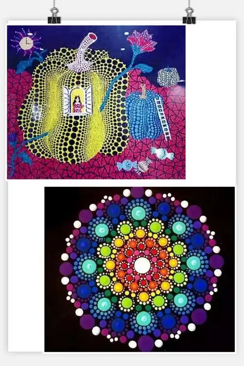 小小圆点,创意无限—《奇妙的圆点画》