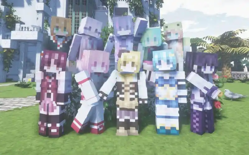 20款好看可爱的女生mc皮肤推荐!(看简介)