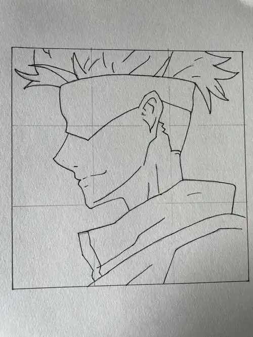 五条悟  #咒术回战太帅了 呜呜呜马克杯到最后还没水了临摹