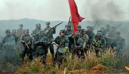 张宁江带领将士冲锋陷阵