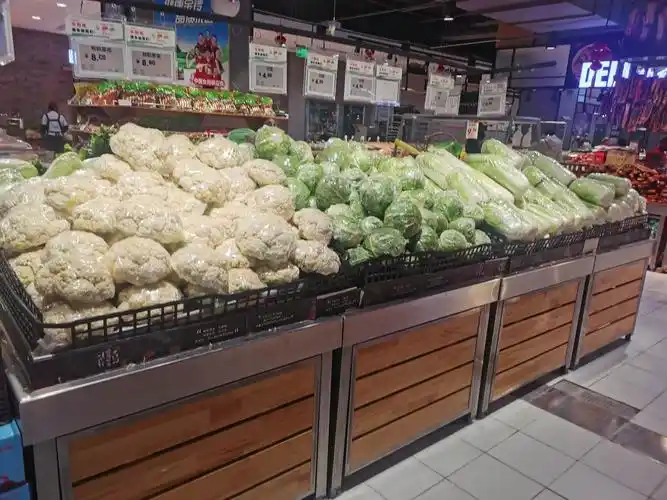 1.22中心店蔬菜陈列