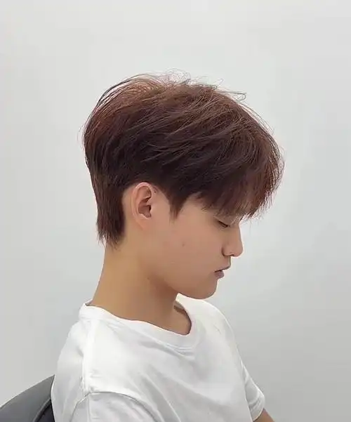 秒变帅气潮男 纹理烫是一款经典的烫发发型