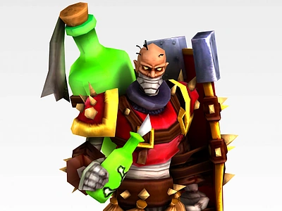 3dlol辛吉德炼金术士模型