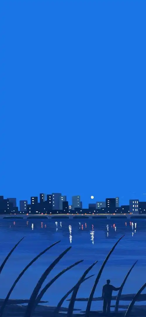 需要高清原图,及更多好看的蓝色系壁纸,私信我"原图"获取.