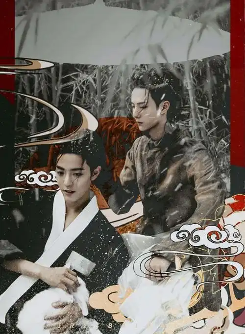 王一博,肖战的这组时尚芭莎图写的美炸了