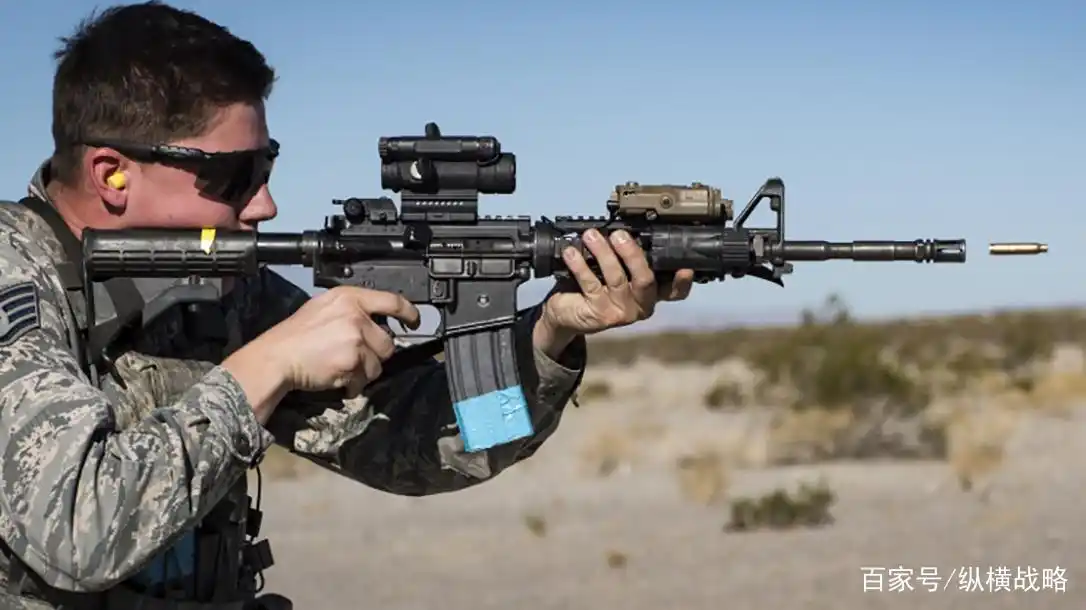 卡宾双雄:hk416c卡宾枪,m4卡宾枪,外形相似,很多人还分不清