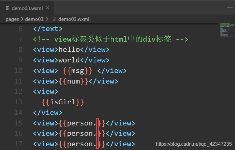 技巧vscode中同时选中多段代码并复制粘贴到多处不同位置