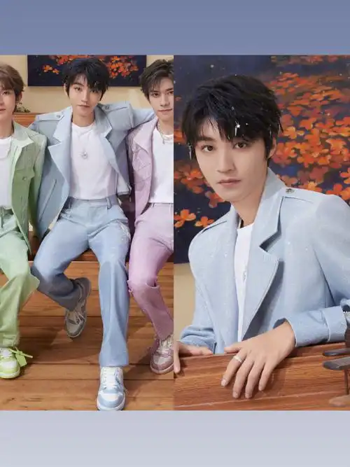 tfboys十年之约演唱会##tfboys三人一车