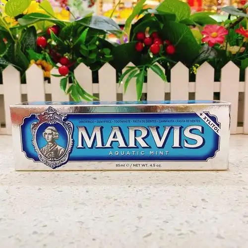意大利marvis玛尔士牙膏(水生薄荷味)85g 蓝色 #1725