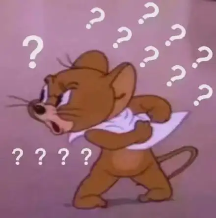 杰瑞鼠问号脸 - 斗图表情包 - 斗图达人