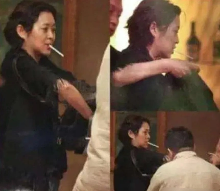 马伊琍代言风波后又爆聚餐抽烟女明星抽烟的还有她们