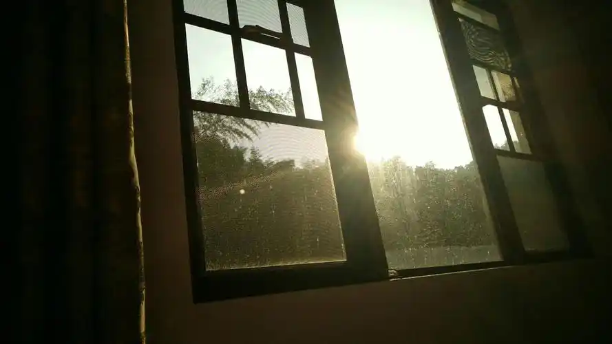 窗外的阳光,穿透每个缝隙
