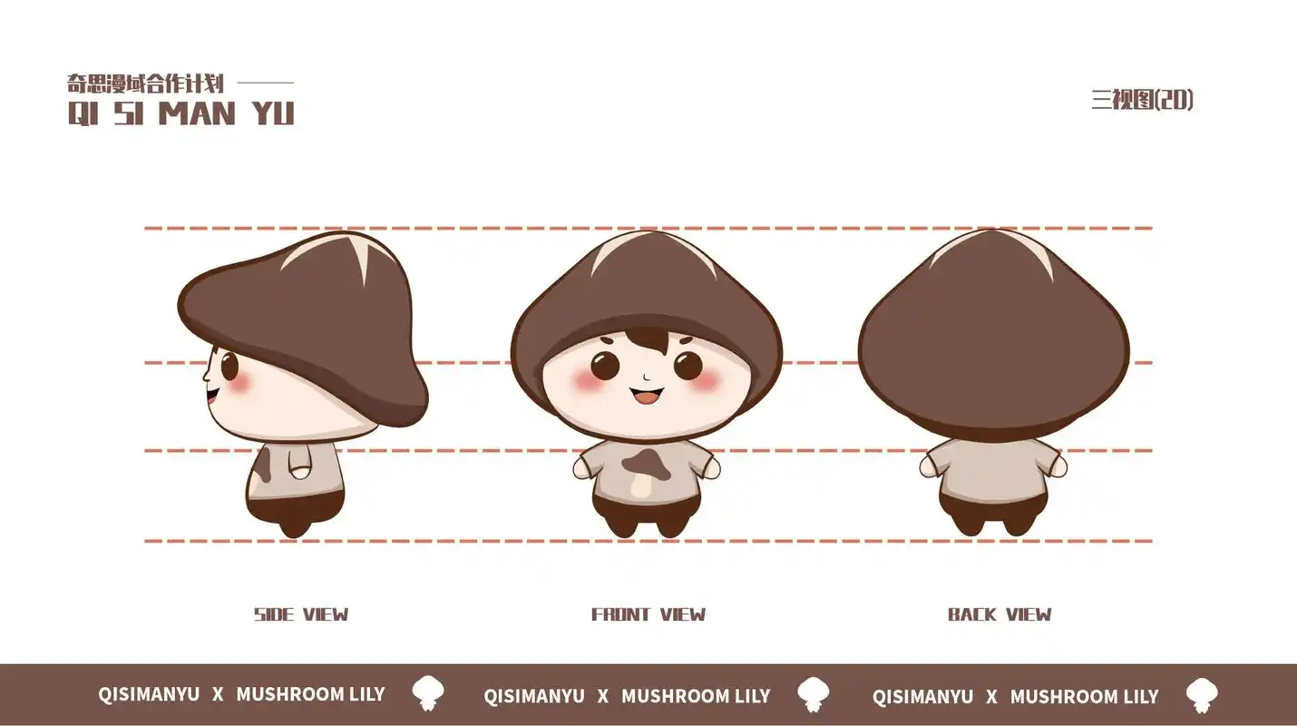 动漫卡通ip形象设计|蘑菇莉莉