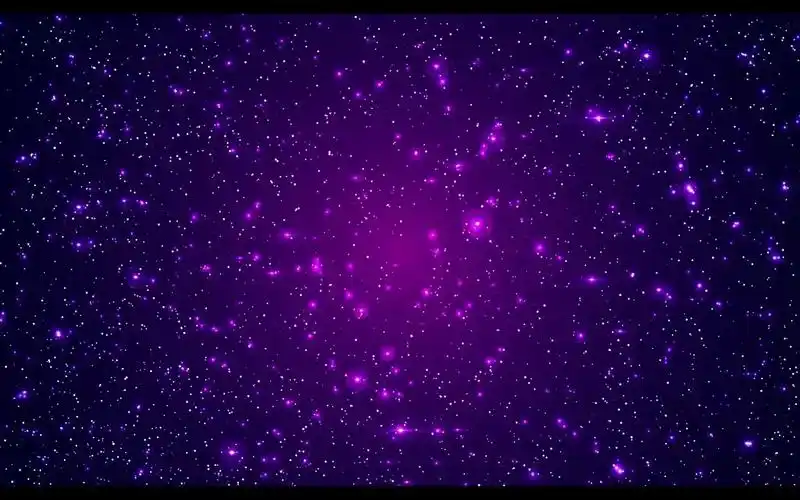 ▏k1909 超炫紫色粒子星光闪耀星星闪闪发光太空穿梭宇宙星空星河动态