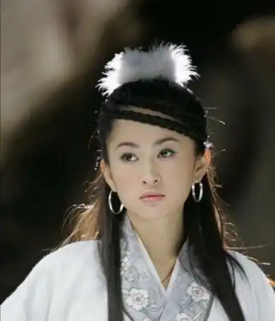 张纪中监制的那版《神雕侠侣》里,她演陆无双.