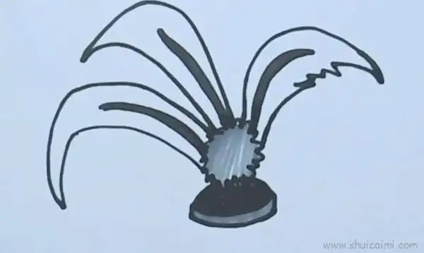 鸡毛毽儿童画怎么画鸡毛毽简笔画简单又好看