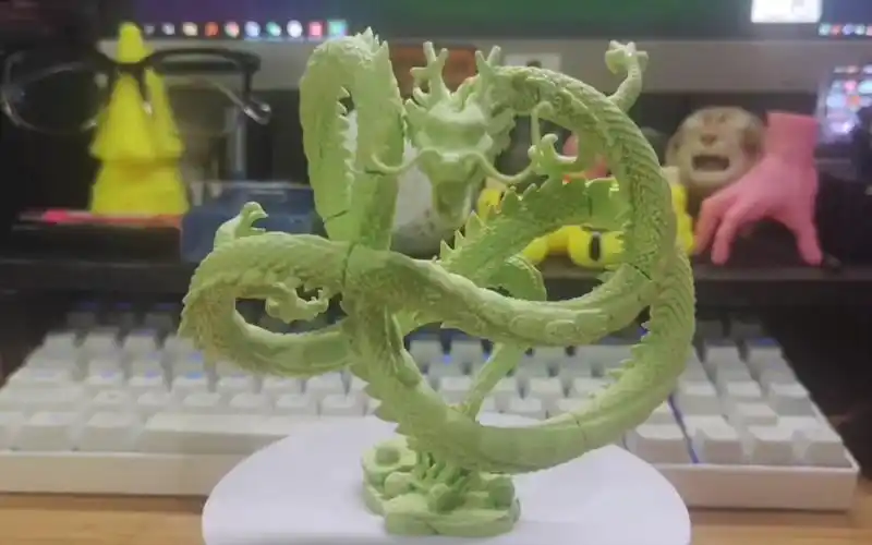 3d打印召唤神龙,放到缸里养藻去