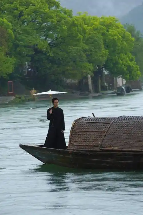 李玉刚到古堰画乡拍摄mv,好仙!_丽水_烟雨_中国