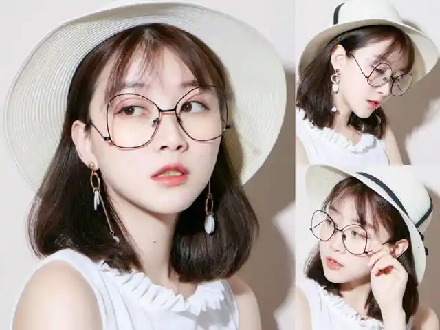 夏日最火的复古眼镜搭配这几款发型最时尚好看