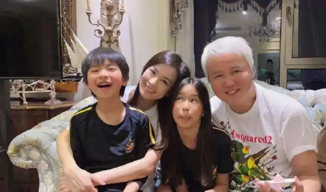 林瑞阳的4个孩子前妻一对儿女颜值高张庭长女被说丑但三观正