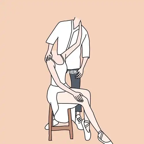 无水印抠图素材情侣双人