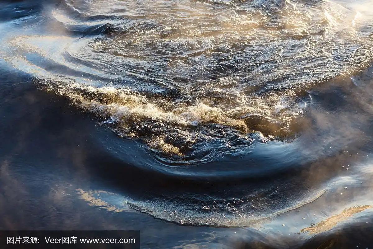 冷水表面的水蒸气