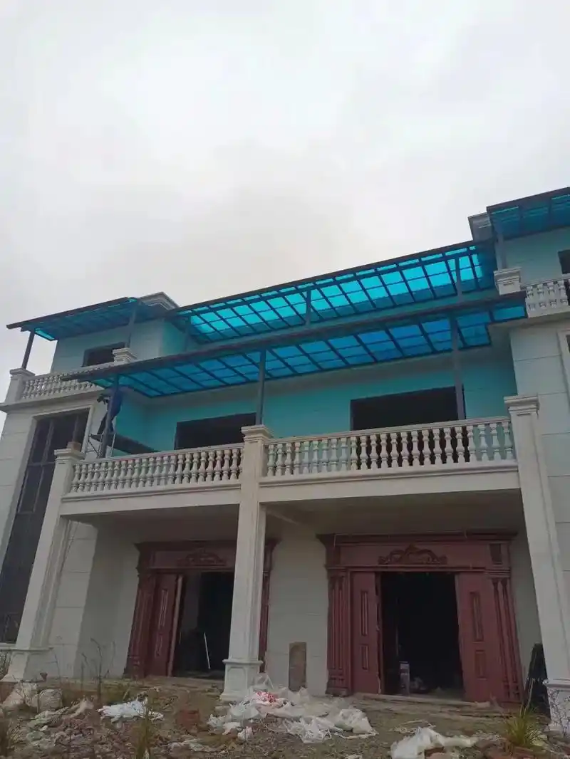 铝合金耐力板雨棚