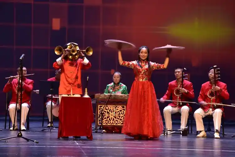 山西河曲二人台演出