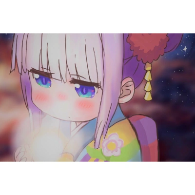 白边 自制 头像 动漫 康娜酱 和服