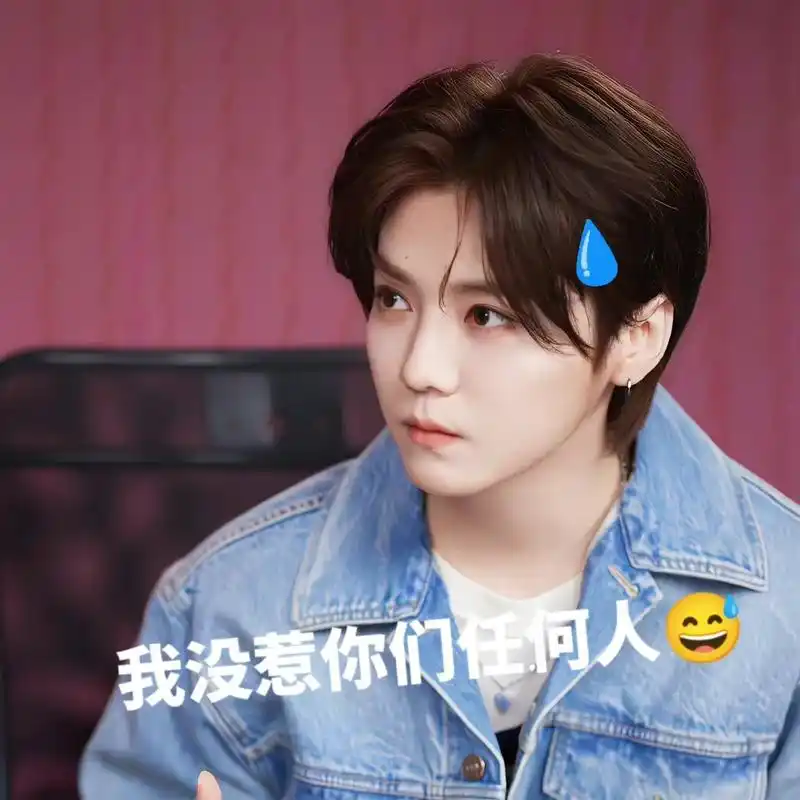 表情包  鹿晗:我没惹你们任何人#鹿晗  - 抖音