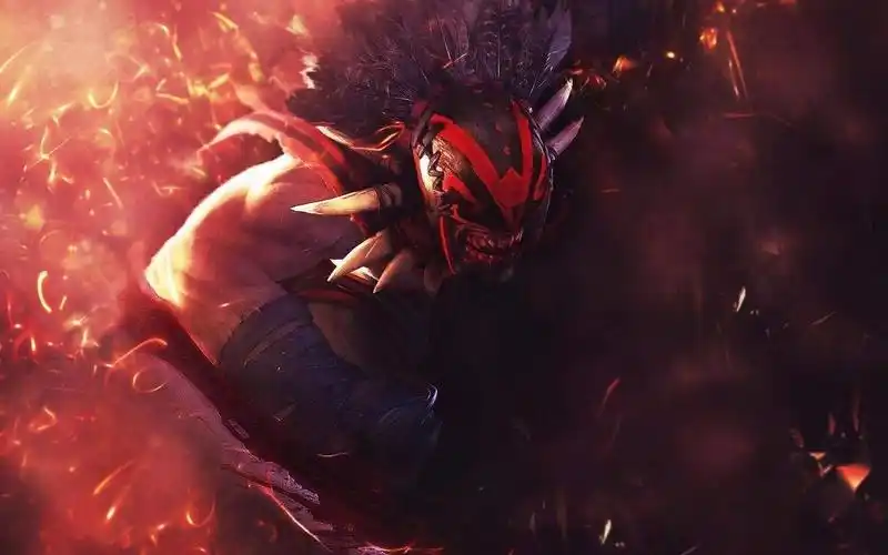 [dota2] 经典画圈 997xpm血魔