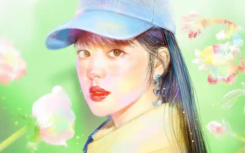 【厚涂过程/崔雪莉】画一个美丽雪莉mm