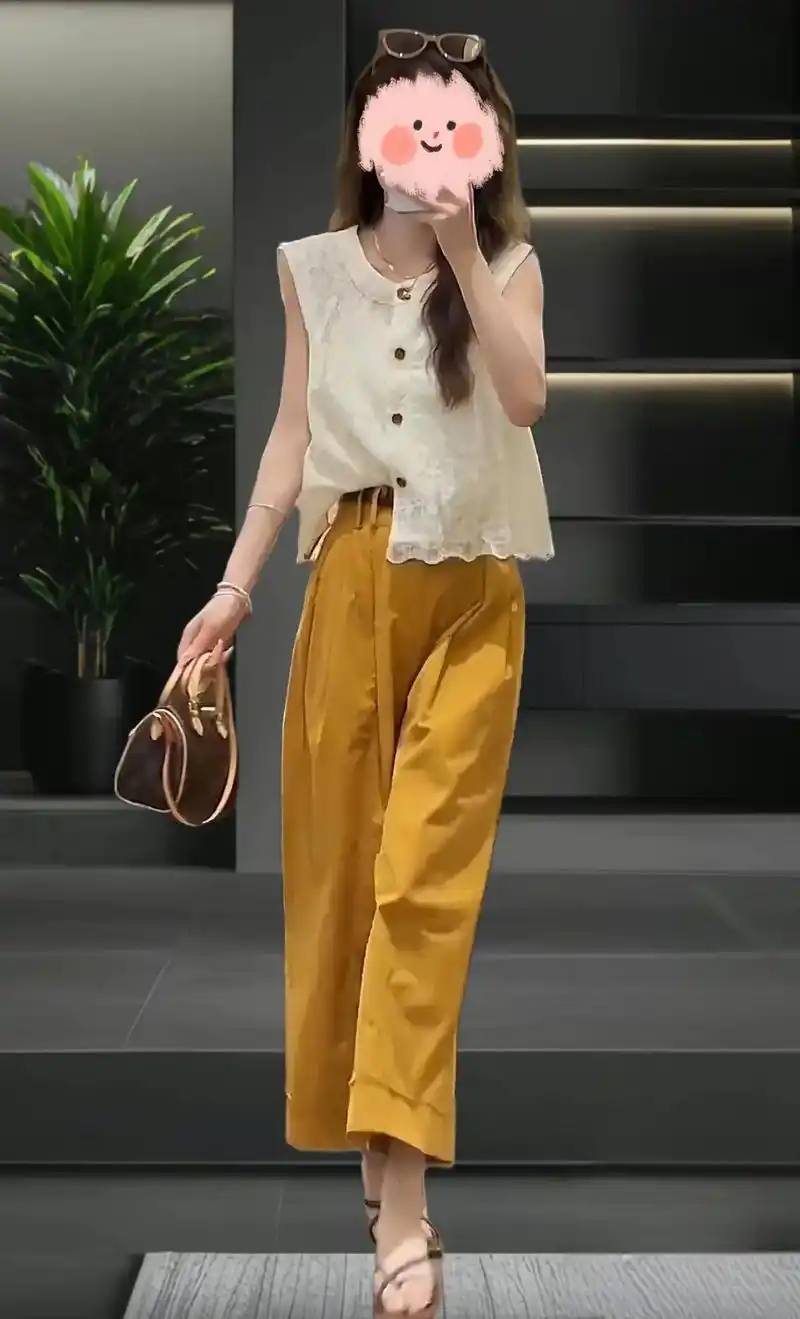 夏日时尚气质减龄穿搭78