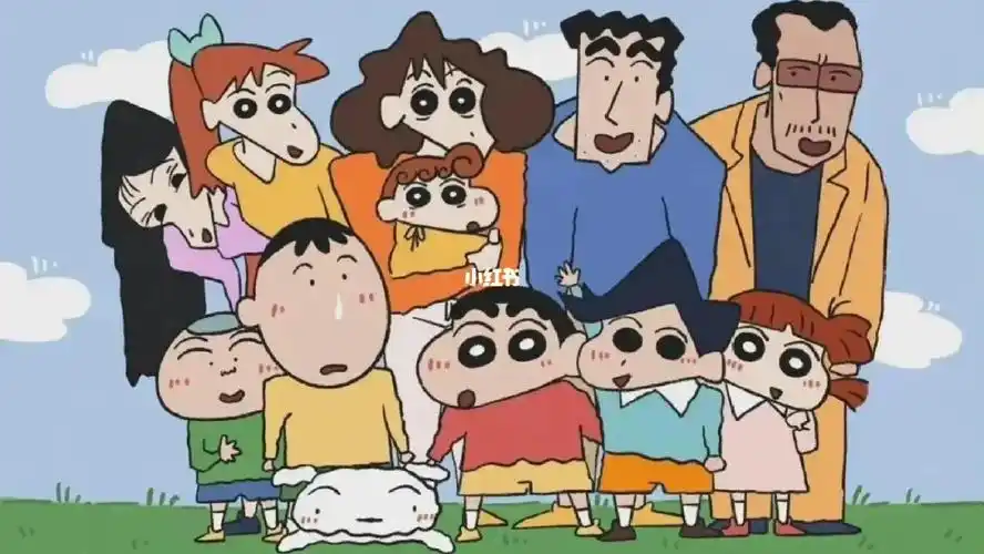 分享蜡笔小新背景图啦