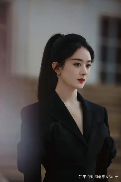 秋日发型赵丽颖的这几款优雅大方太美啦