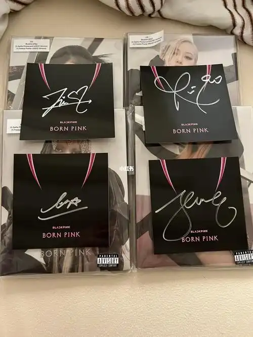 blackpinkbornpink签名卡