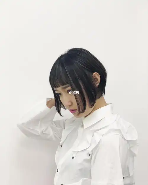 挑染光线染短发染发