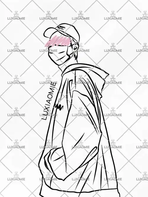 画了两个色～#爱豆安利  #线稿  #爱豆  #龚俊  #安利龚俊  #接稿接稿