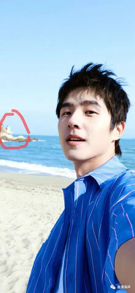厉害了刘昊然游南澳他在这里拍摄脉动首支广告