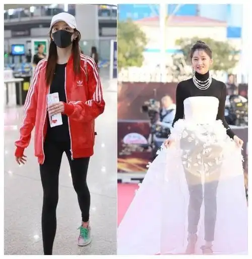 当90斤的关晓彤遇到110斤的林志玲看完不再想减肥