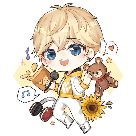 动漫头像恋与四个野男人q版动图