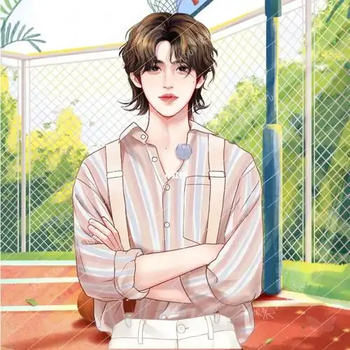 手绘头像02蔡徐坤